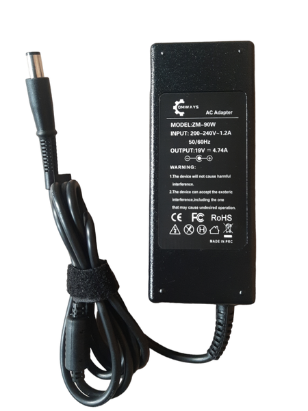 Comways Replacement Charger Compatible For HP 19V 4.74A 90W 7.4mm X 5.0mm