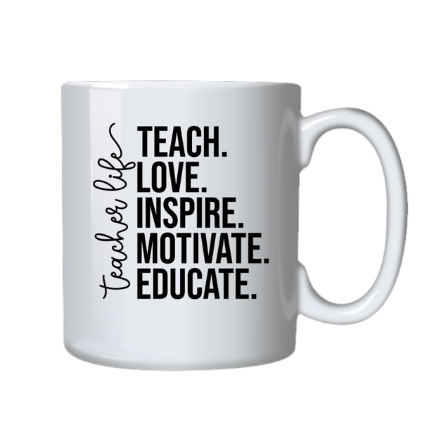 Teacher Motivational Positive Mug Teacher Birthday Christmas Gift 402
