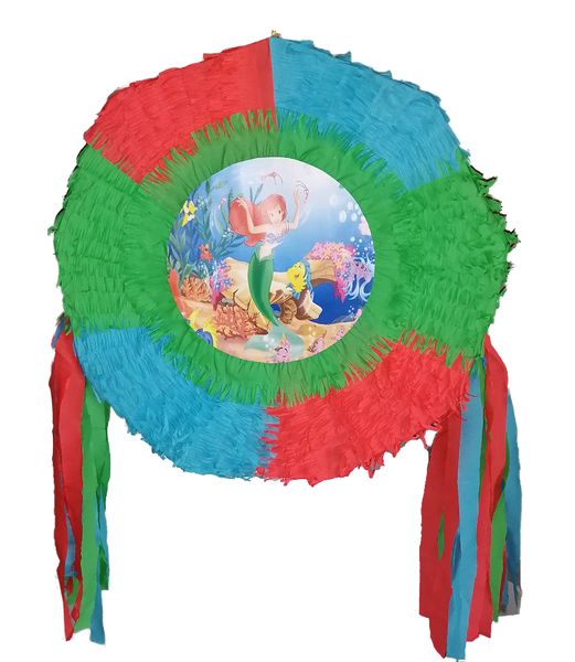 Mermaid Large Round Pinata