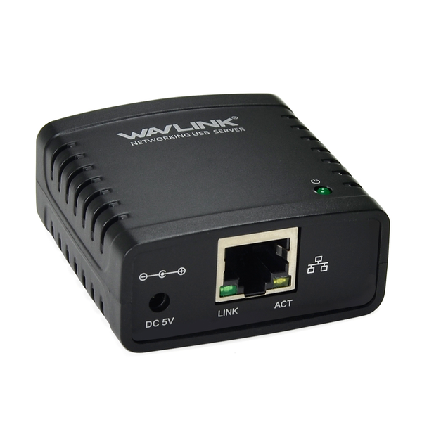 Wavlink 10/100Mbps Ethernet to USB 2.0 Network Server - LAN USB Adapter