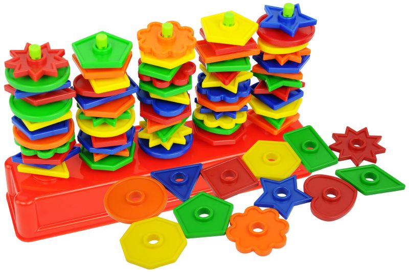 Geometric Shape Sorter Stacker