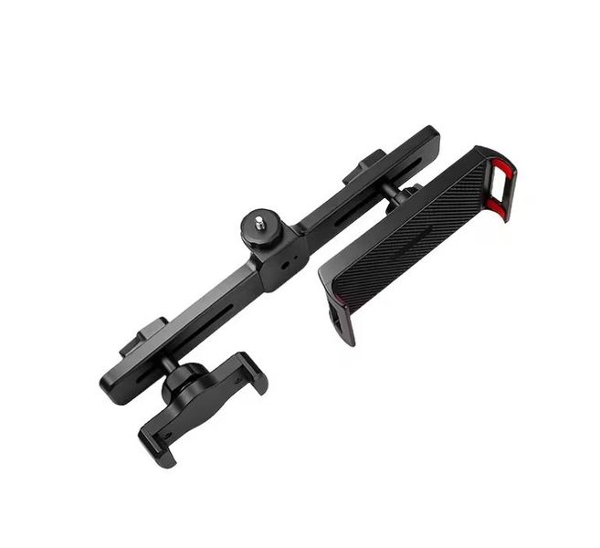 Adjustable Dual Phone &amp; Tablet Holder with Universal 1/4" Tripod Mount