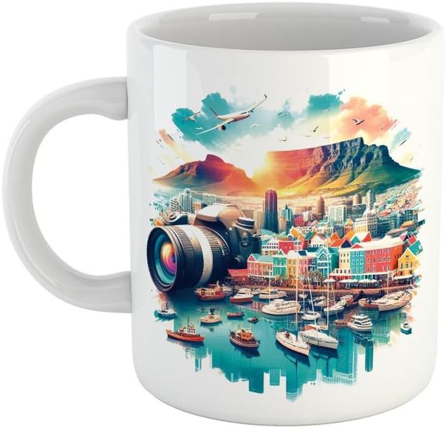 Capetown camera view - Father's day-Mother's day- Valentines-Charistmas Mug