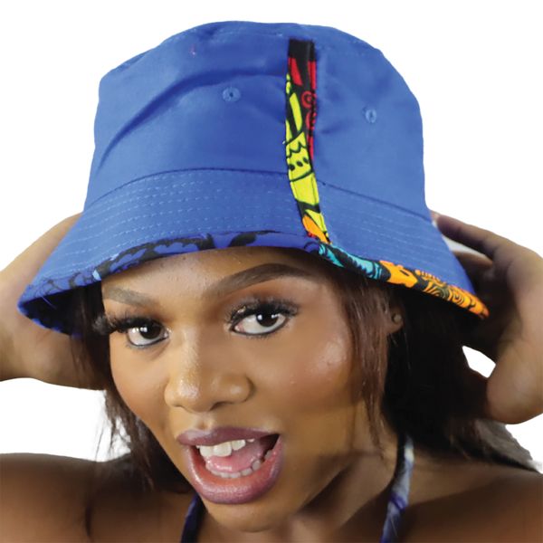 Africa Fashion House Blueline Bucket Hat