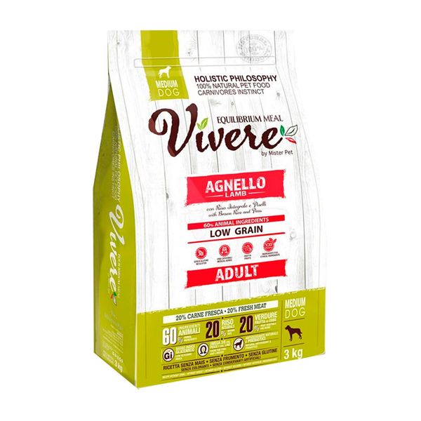 Vivere Adult Lamb 3kg