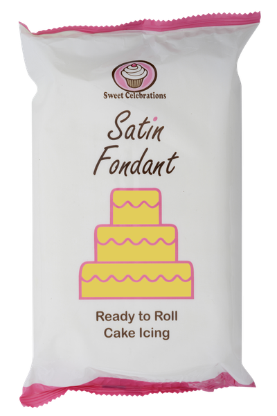 Sweet Celebrations Satin Fondant - Yellow