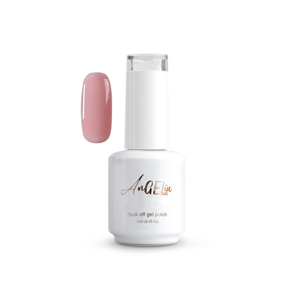 Angelyc Gel Polish - Rubber Base Pink