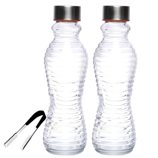 Ring Design Water Bottle for Sport, Yoga, Gym - 1000ml - Set of 3