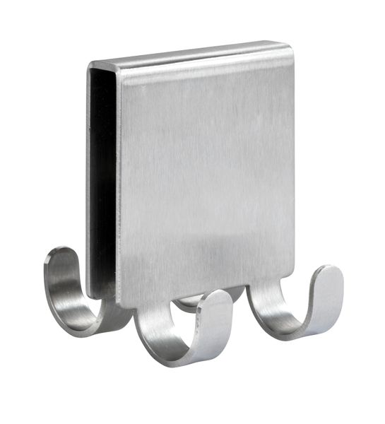 Wenko - Double Shower Hook Vieste Duo Stainless Steel Matt