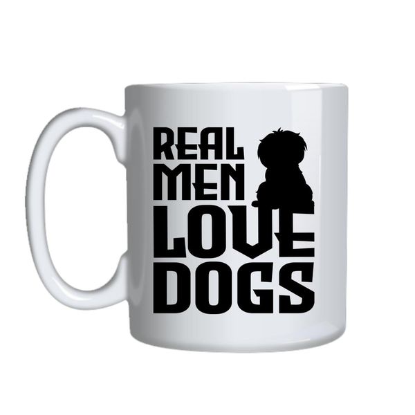 Real Men Love Dogs Mug Gift Idea 126