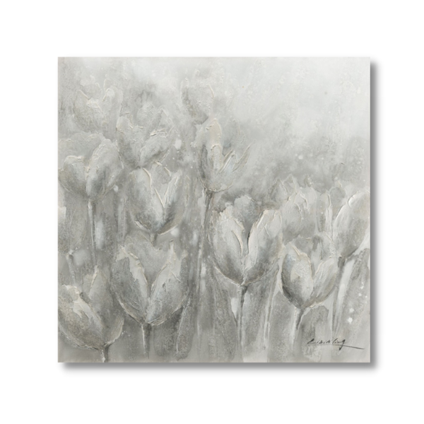 Canvas - Abstract - Tulips II - 1000mmx1000mm