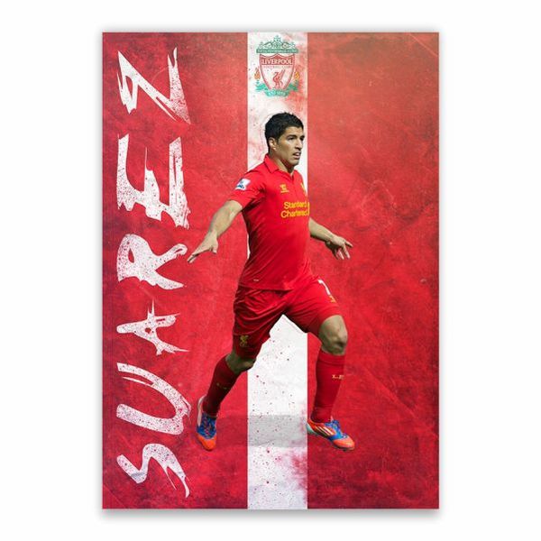 Suarez Liverpool Poster - A1