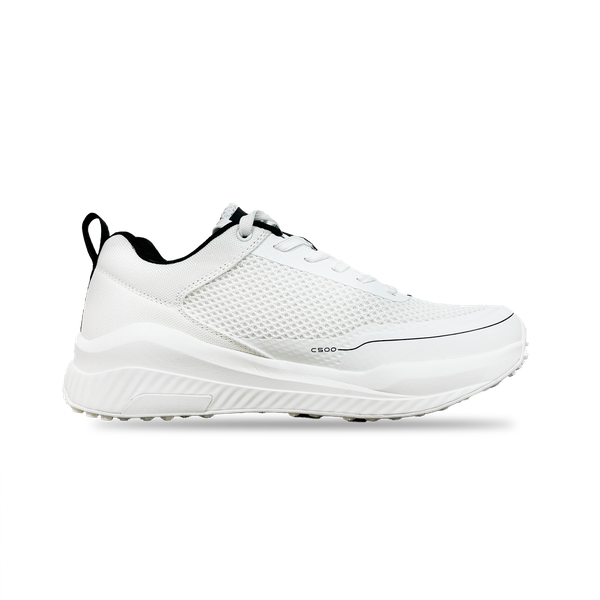 Champ Rubber Cricket Shoes C500 White/Black