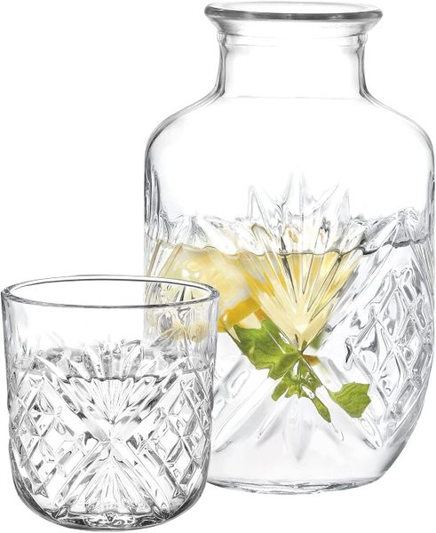 Whiskey Carafe And Glass Set 600ml and 150 ml