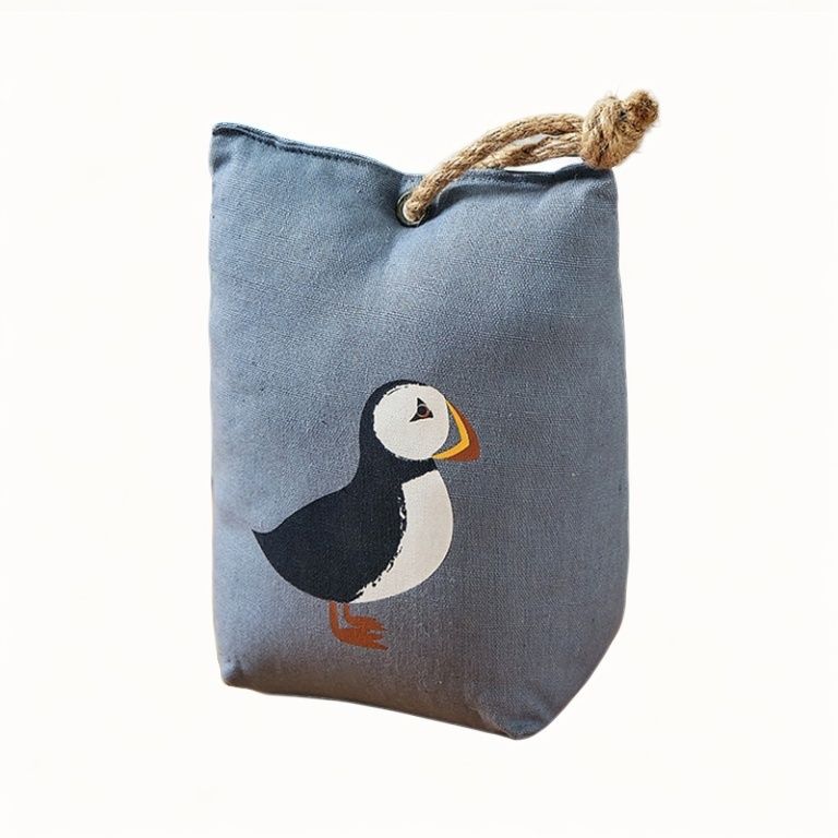 Creative Seabird Print Fabric Door Stopper - Home Decor and Door Chock