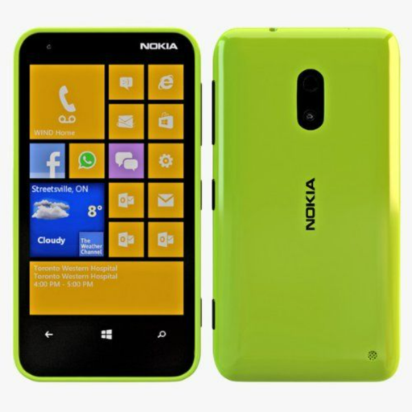 Nokia Lumia 620 Single Sim Green - 2G Only