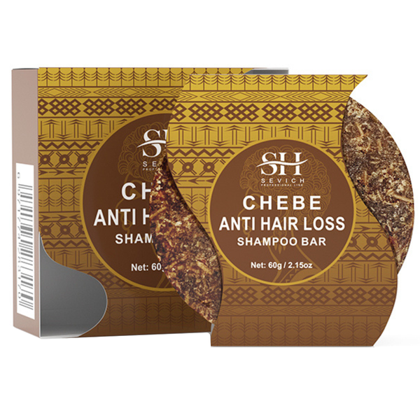 Sevich Chebe Anti-Hair Loss Shampoo Bar - 100% Natural- Cleanses &amp; Hydrates