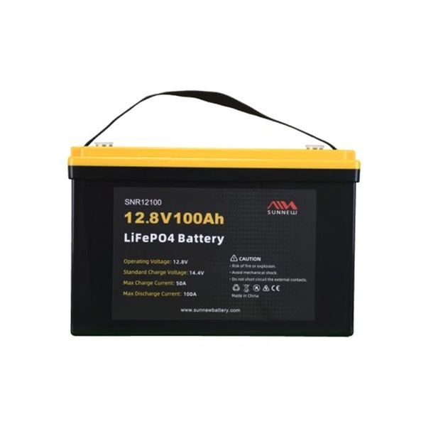 Sunnew 12.8V 100Ah 1280wh LifeP04 Battery