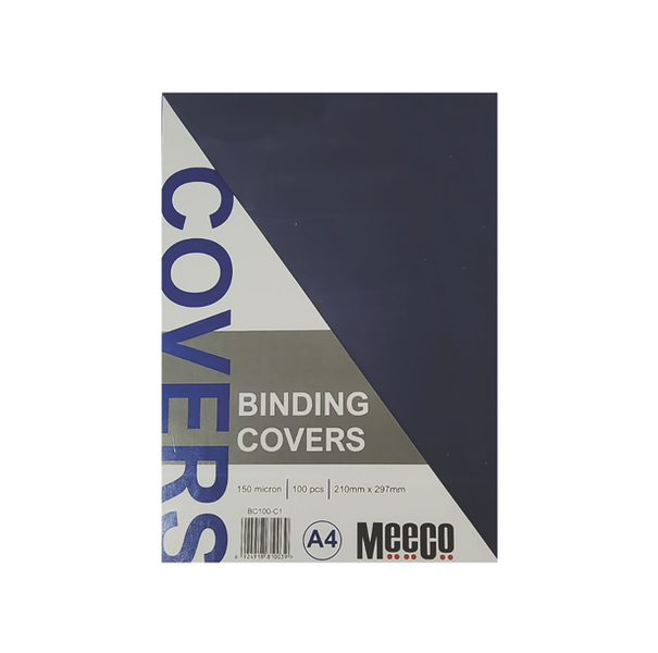 Meeco A4 Binding Cover - Clear