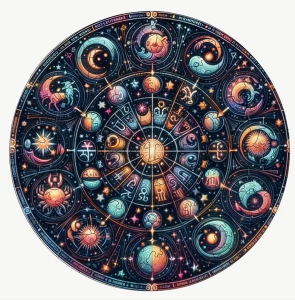 Celestial Zodiac Universe Adult Jigsaw Puzzle