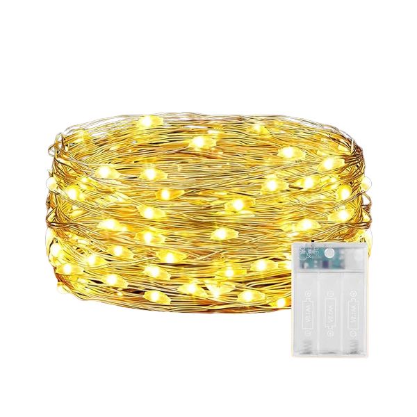 Mapple Supplies Fairy Lights with Battery 20M