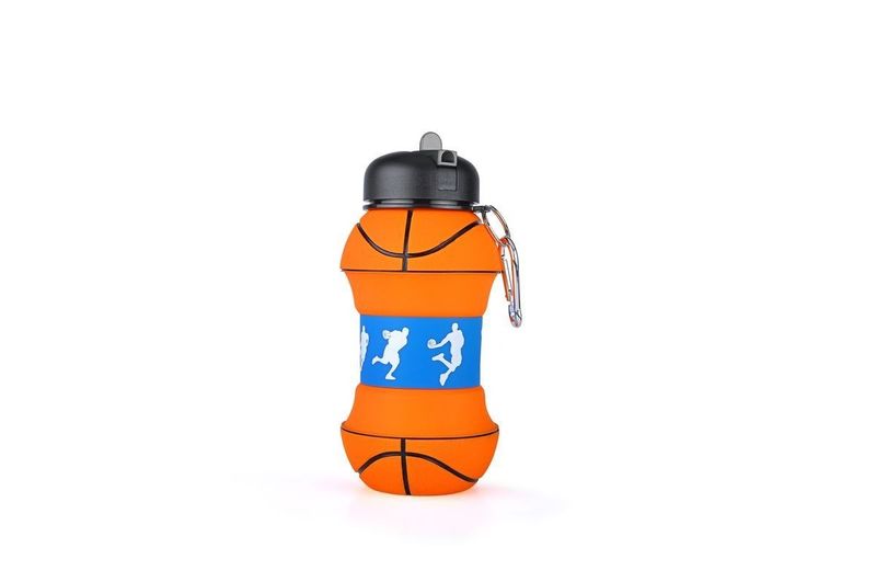 Red Flip Top Water Bottle image
