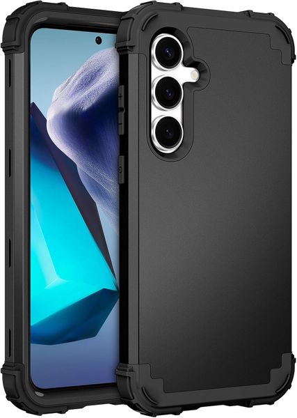 Heavy Duty Hybrid Armor Phone Case Compatible With Samsung Galaxy A14 4G