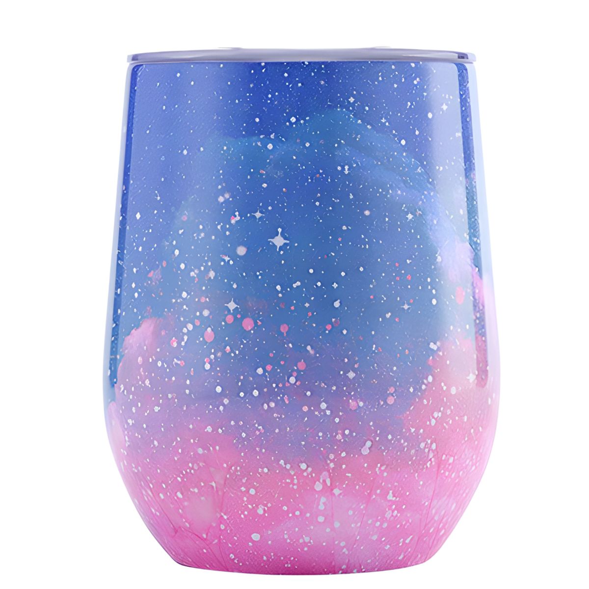 Stainless Steel Coffee Eggshell Thermos Cup with Lid