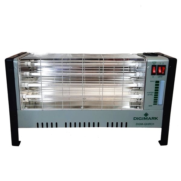 Digimark 4 Bar Electric Quartz Heater - High-Efficiency 1600W Heater