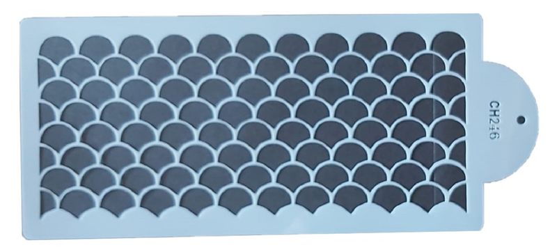 Fish Scale/Mermaid Tail Stencil