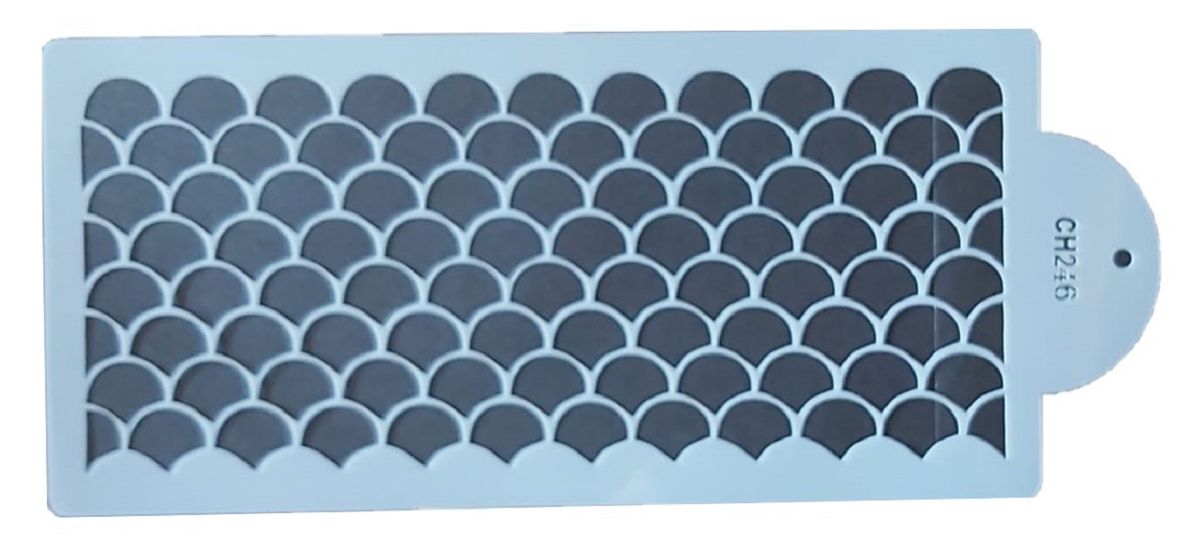 Fish Scale/Mermaid Tail Stencil | Shop Today. Get it Tomorrow ...