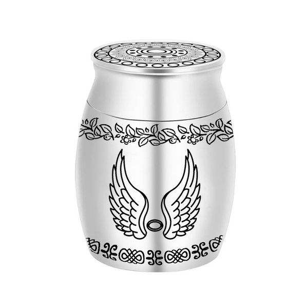 Small Metal Urn To Commemorate The Death Of a Pet