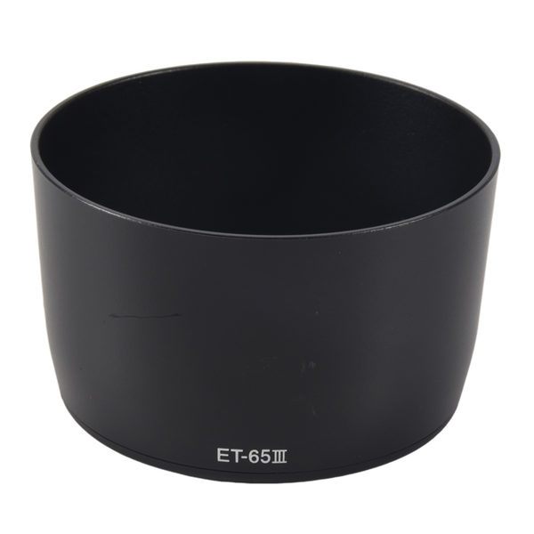 ET-65III Camera Lens Hood Black For Canon EF 85mm 100mm 135mm