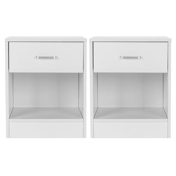 MaI Lifestyle Mbambos High Gloss One Drawer Pedestals White Buy