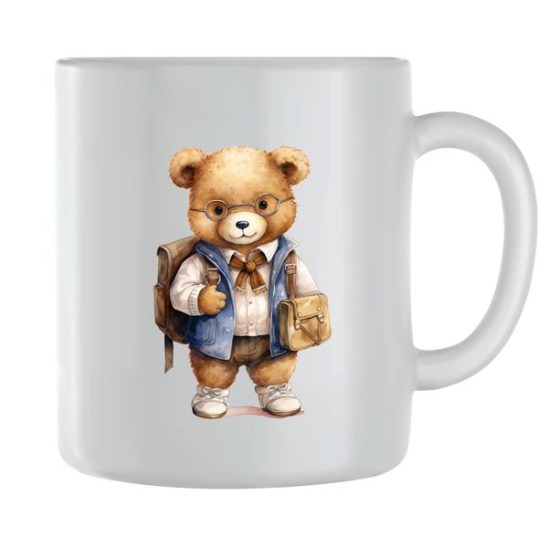 Student Coffee Mugs for Men Women with Teddy Bear Lover Graphic Cup Gift189
