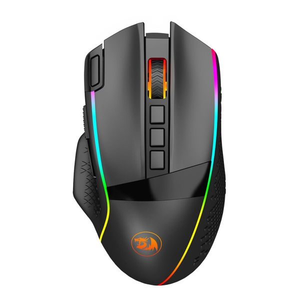 Redragon M991 RGB PRO Enlightenment 26000 DPI Wireless Gaming Mouse - Black