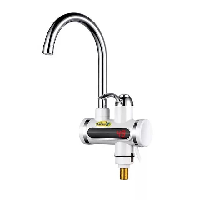 Tankless Water Heating Kitchen Faucet Electric Instant Hot Water Tap 3000W