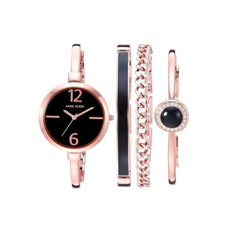 Anne klein bangle hot sale watch and bracelet set