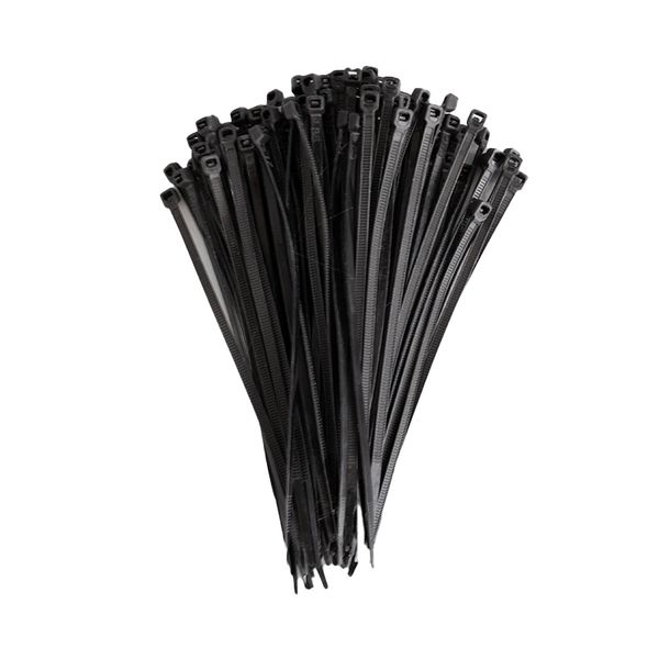 UNITED ELECTRICAL Cable Tie Black 200mm X 4.8mm ( Pack of 100 )