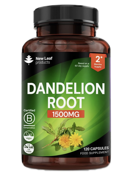 Dandelion Root High Strength Capsules 2 Month Supply