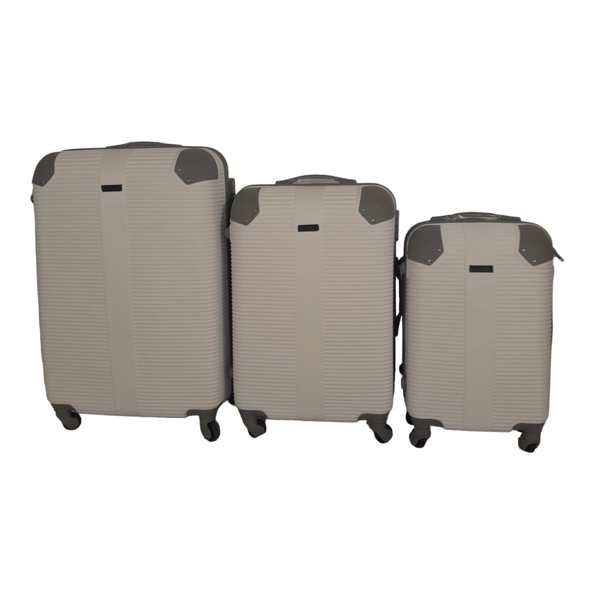 SMTE- Quad Wheel Quality Travel Ware-3 Piece luggage Set - Protected