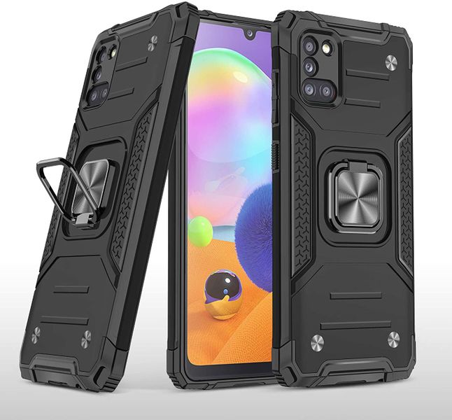 MDM Electron Shockproof Case For Samsung A31-Black