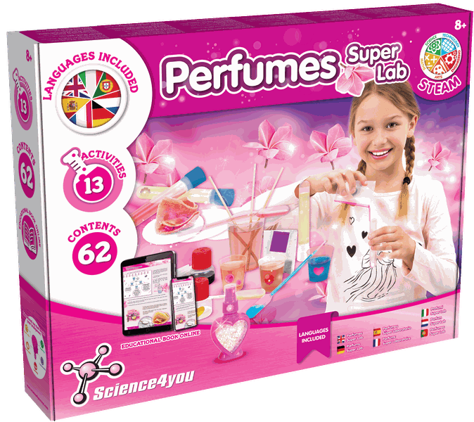 Science4you Super - Perfume Kit - Make Your Own Scents &amp; DIY Crafts