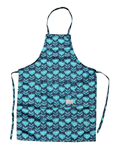 Proteas Pink Apron - Pink - Cotton Road - Flowers