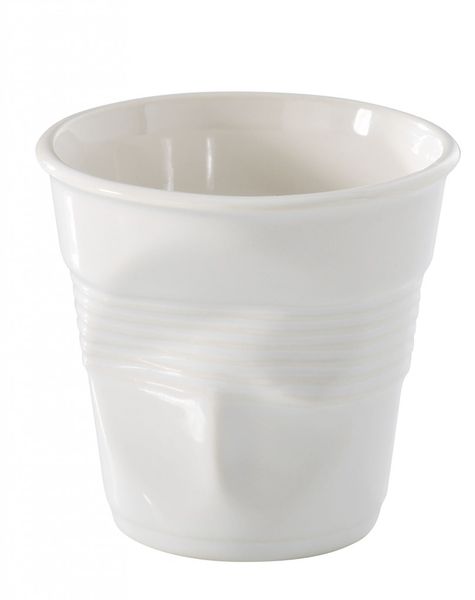 Revol 180ml 6 Pack Cappuccino Crumple Cups - White