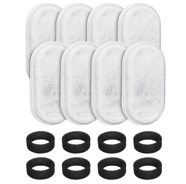 16 Pack Cat Fountain Filters,Cat Fountain Replacement Filters