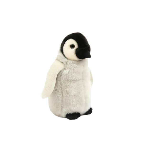 Born In Africa Plush Penguin Baby Grey - Medium - 22cm