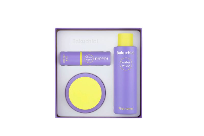 Charmzone Bakuchiol Water Wrap Skincare Set of 3