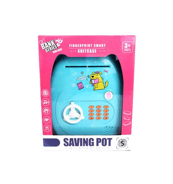 Kids Digital Coins Cash Saving Safe - Green