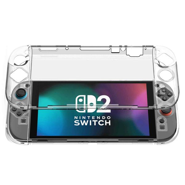 Clear PC Case Compatible with Nintendo Switch 2 Console &amp; Joy-Cons